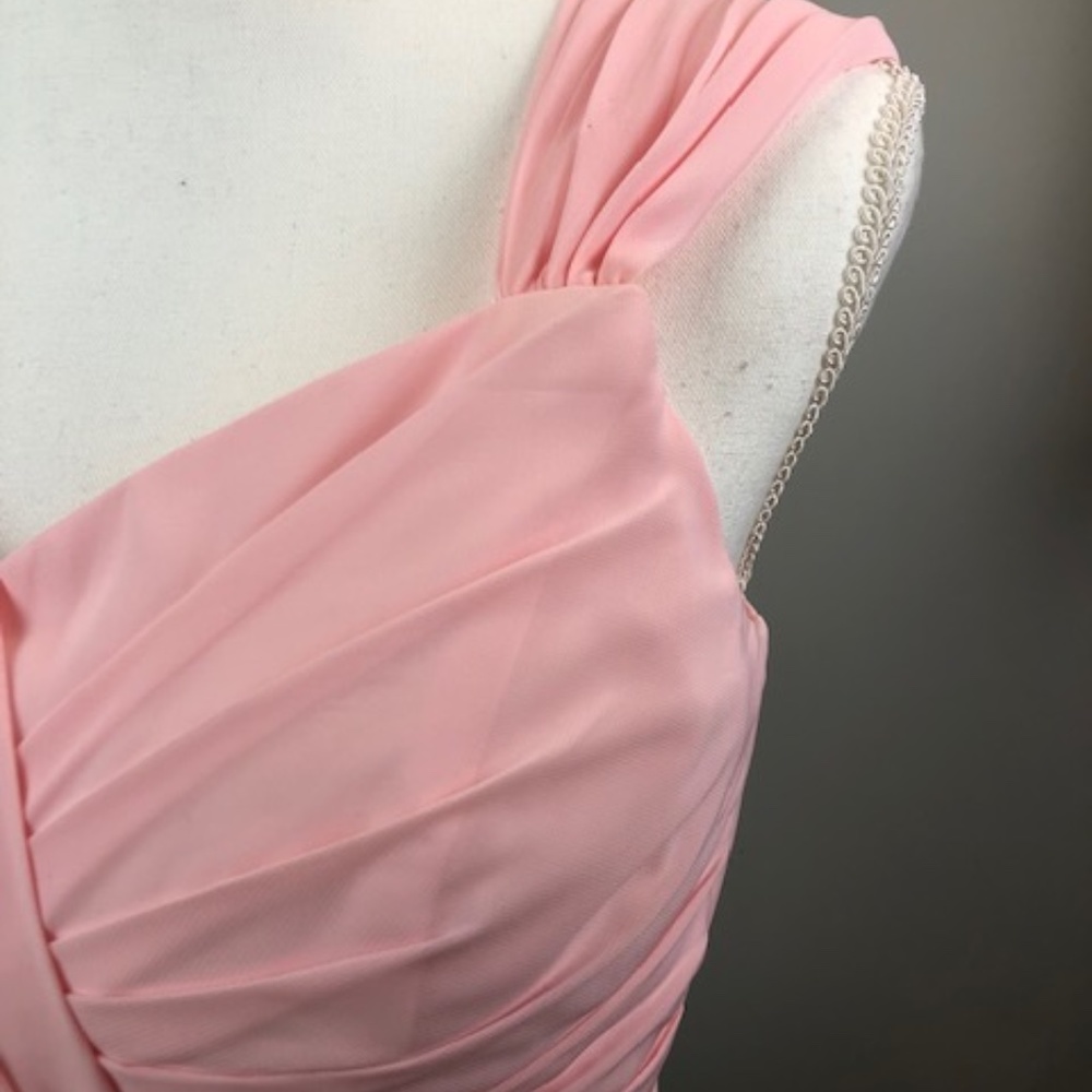 💥Host Pick💥Bridesmaid Dress With Cascading Ruffles .Sz 6 - Picture 7 of 15